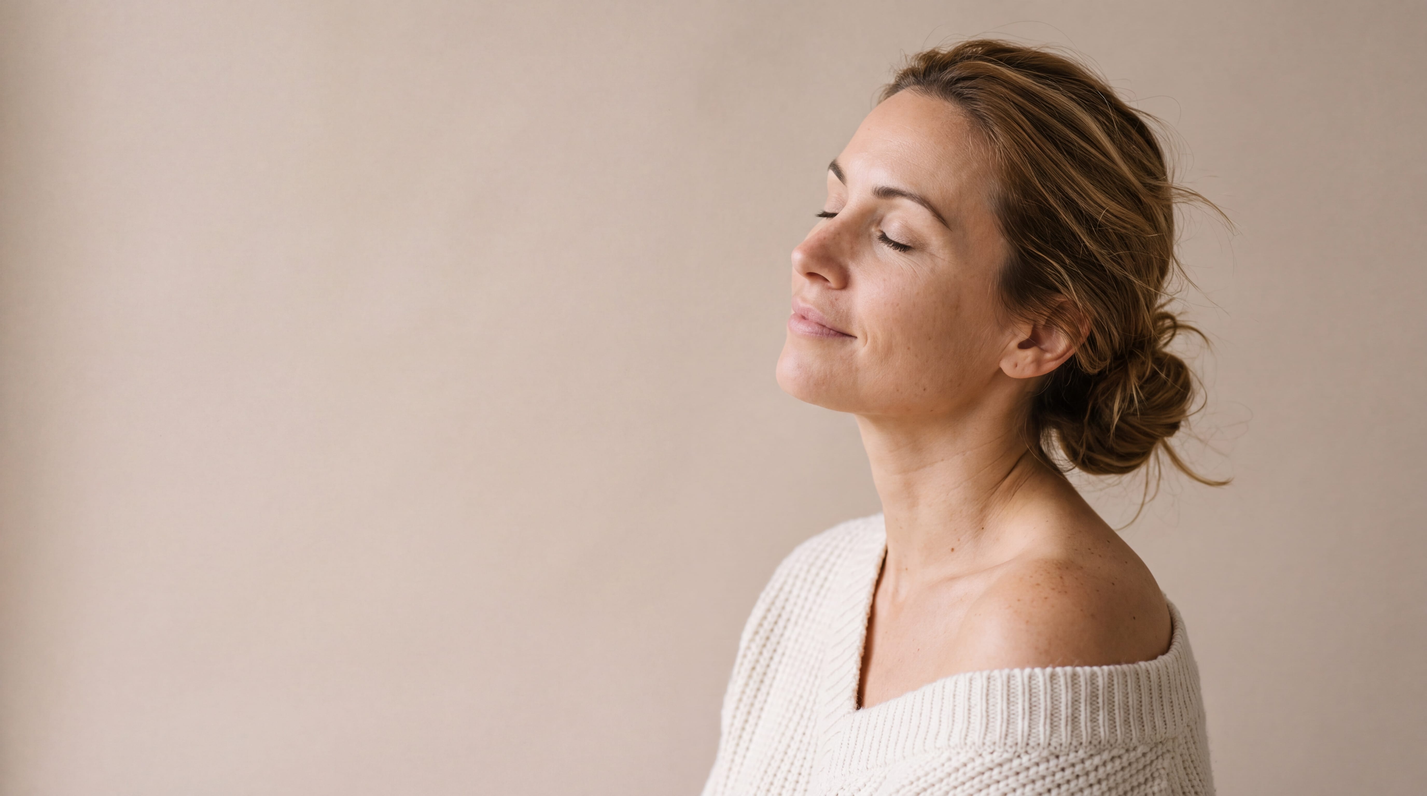 Woman with healthy, glowing skin, Nurse Annie Aesthetic Clinic in Wymondham